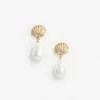 Tiered Shell Earrings Tiered Shell Earrings