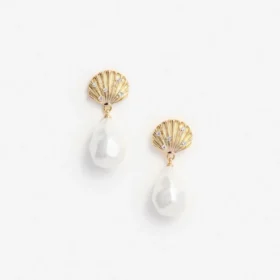 Tiered Shell Earrings