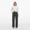 White Boucle Boxy Jacket White Boucle Boxy Jacket