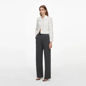 White Boucle Boxy Jacket White Boucle Boxy Jacket