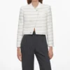 White Boucle Boxy Jacket White Boucle Boxy Jacket