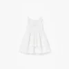White Cotton Embroidered Dress White Cotton Embroidered Dress