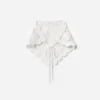 White Crochet Bandana