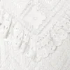White Crochet Broderie Lace Top White Crochet Broderie Lace Top