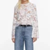 White Crochet Lace Top White Crochet Lace Top