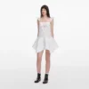 White Embroidered Mini Dress White Embroidered Mini Dress