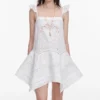White Embroidered Mini Dress White Embroidered Mini Dress
