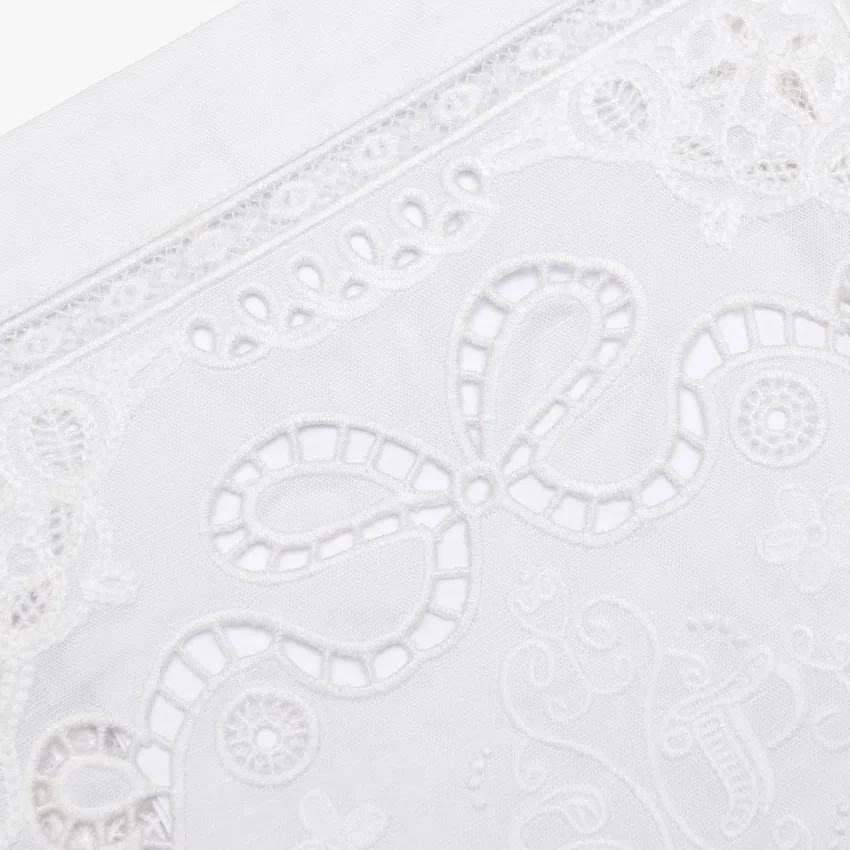White Embroidered Mini Dress White Embroidered Mini Dress
