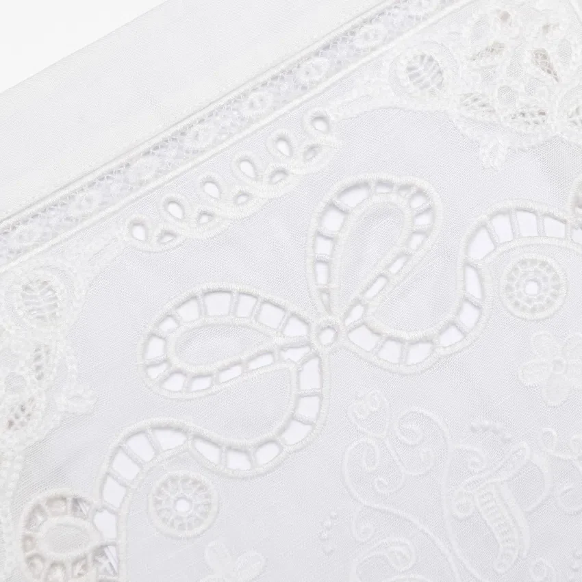 White Embroidered Top White Embroidered Top