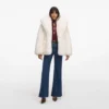 White Faux Fur Coat White Faux Fur Coat