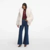White Faux Fur Coat White Faux Fur Coat