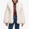 White Faux Fur Coat White Faux Fur Coat