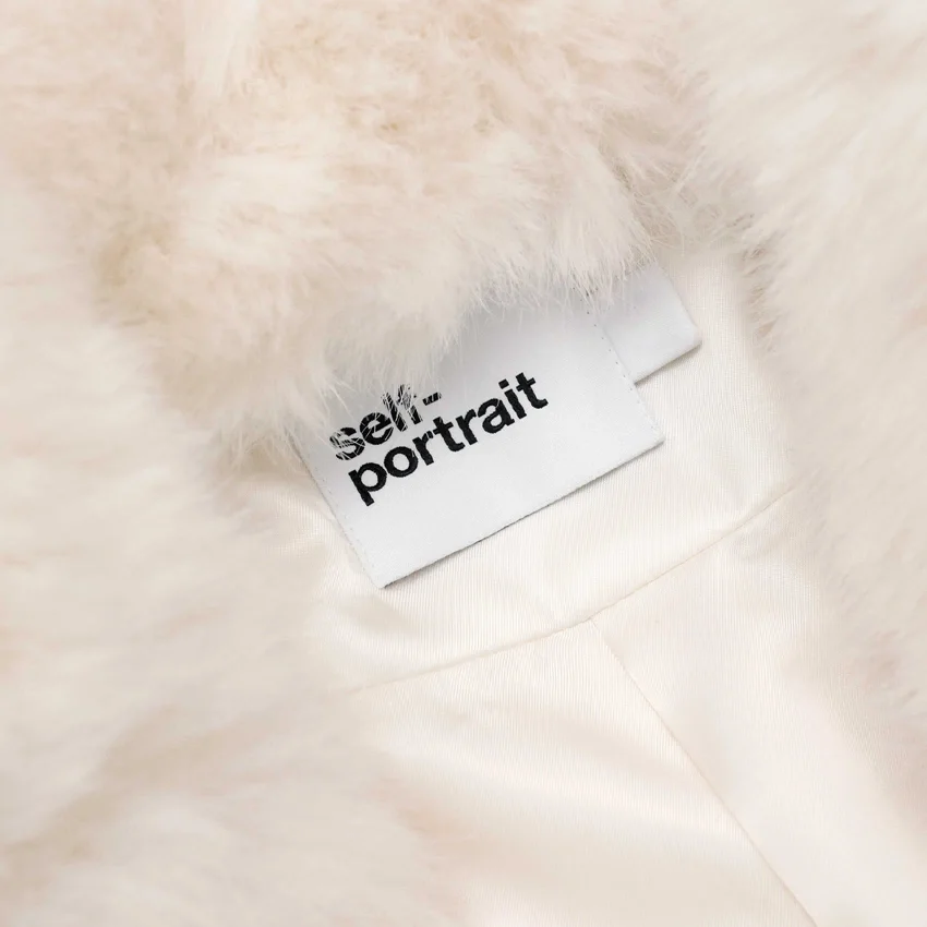 White Faux Fur Coat White Faux Fur Coat