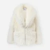 White Faux Fur Coat White Faux Fur Coat