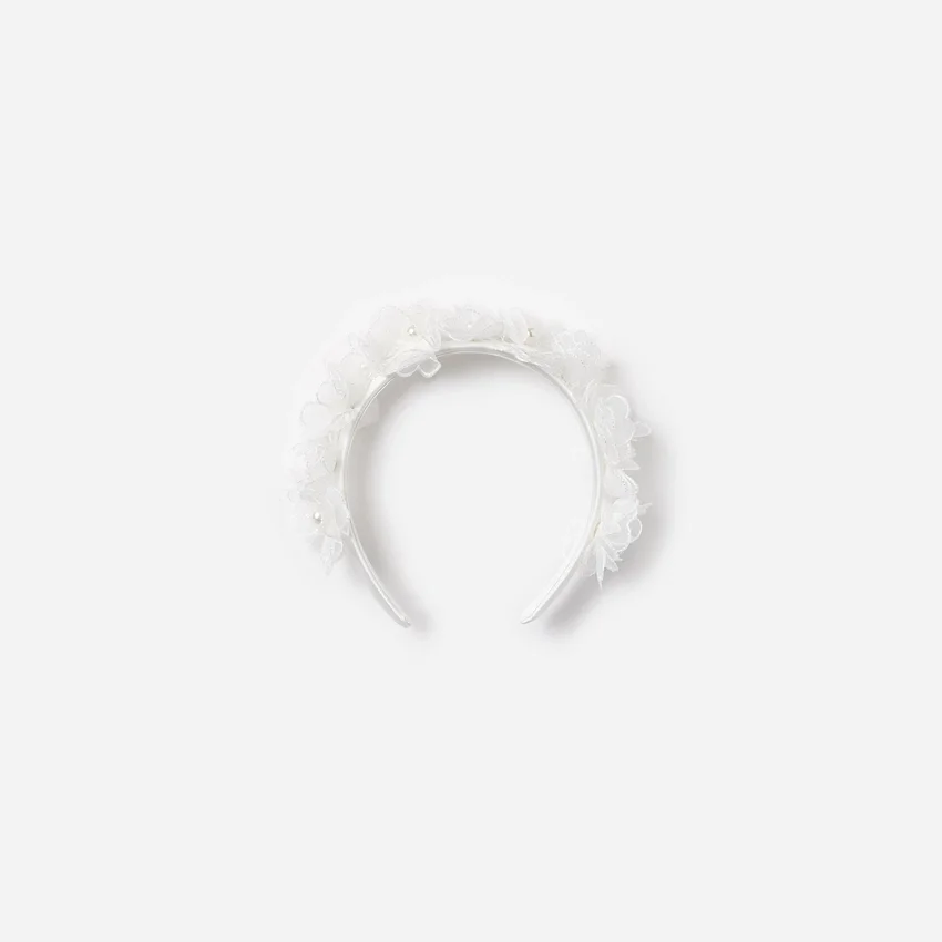 White Flower Headband White Flower Headband