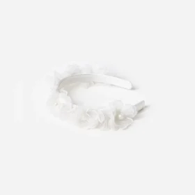 White Flower Headband