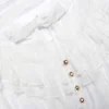 White Georgette Lace Blouse White Georgette Lace Blouse