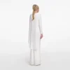 White Jersey Drape Maxi Dress White Jersey Drape Maxi Dress