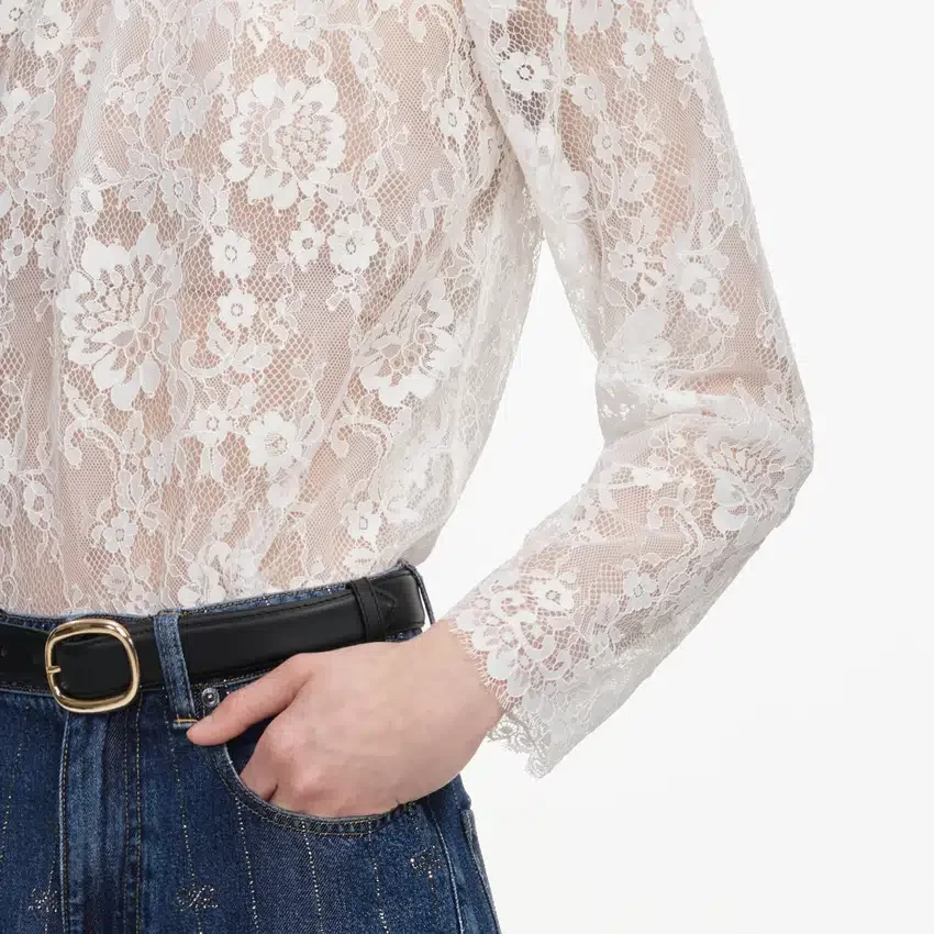 White Lace Blouse White Lace Blouse