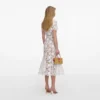 White Lace Collared Midi Dress White Lace Collared Midi Dress