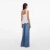 White Lace Peplum Top White Lace Peplum Top