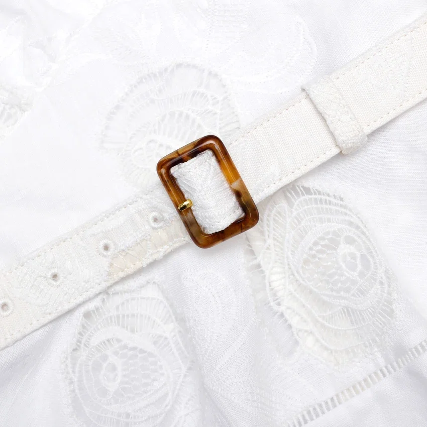 White Linen Blend Peplum Top White Linen Blend Peplum Top