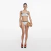 White Polka Dot Bikini Bottoms White Polka Dot Bikini Bottoms