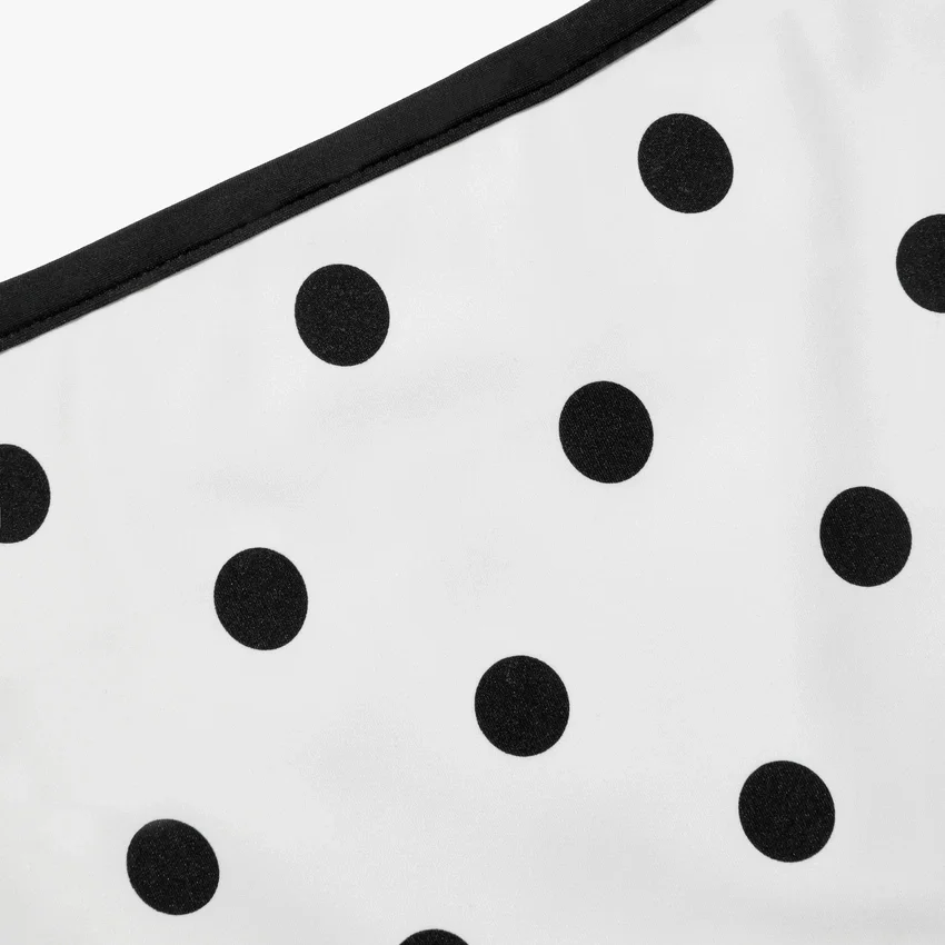 White Polka Dot Bikini Bottoms White Polka Dot Bikini Bottoms