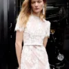 White Sequin Lace Midi Dress White Sequin Lace Midi Dress