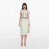 White Sequin Lace Top White Sequin Lace Top