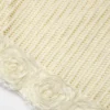 Yellow Crochet Flower Knit Mini Skirt Yellow Crochet Flower Knit Mini Skirt