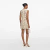 Yellow Fine Lace Mini Dress Yellow Fine Lace Mini Dress