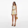 Yellow Floral Linen Top Yellow Floral Linen Top