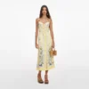 Yellow Floral Midi Dress Yellow Floral Midi Dress
