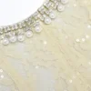 Yellow Lace Embellished Midi Dress Yellow Lace Embellished Midi Dress
