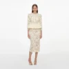 Yellow Lace Peplum Midi Dress Yellow Lace Peplum Midi Dress