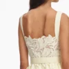 Yellow Lace Peplum Midi Dress Yellow Lace Peplum Midi Dress