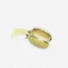 Yellow Oval Crystal Chain Clutch Bag Yellow Oval Crystal Chain Clutch Bag