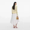 Yellow Pointelle Cardigan Yellow Pointelle Cardigan