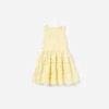 Yellow Sleeveless Lace Dress Yellow Sleeveless Lace Dress