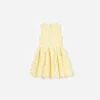 Yellow Sleeveless Lace Dress Yellow Sleeveless Lace Dress