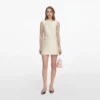 Yellow Taffeta Bow Mini Dress Yellow Taffeta Bow Mini Dress