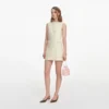 Yellow Taffeta Bow Mini Dress Yellow Taffeta Bow Mini Dress