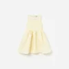 Yellow Taffeta Lace Dress Yellow Taffeta Lace Dress