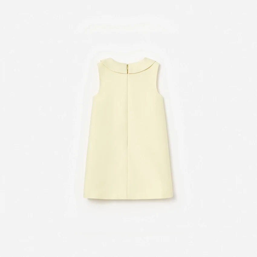 Yellow Taffeta Shift Dress Yellow Taffeta Shift Dress