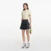 Yellow Taffeta Top